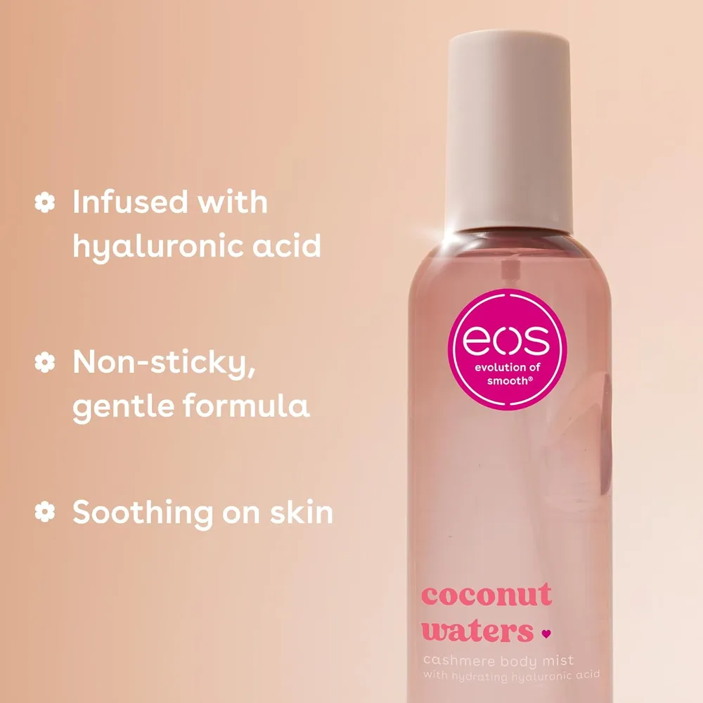 EOS CASHMERE SPRAY HIDRATANTE CORPORAL 6 OZ / 180 ML | AGUA DE COCO