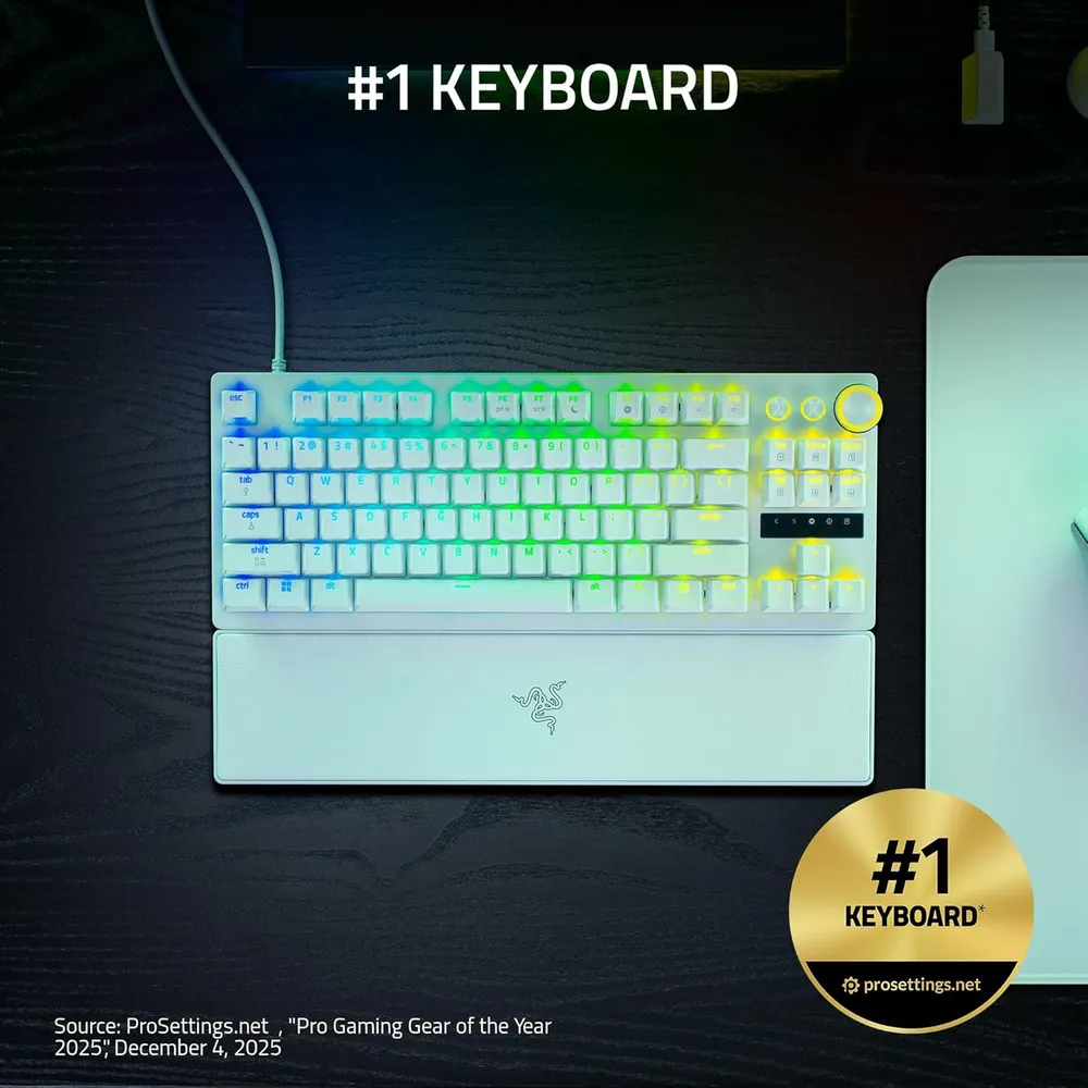 TECLADO ALÁMBRICO HUNTSMAN V3 PRO TKL RAZER