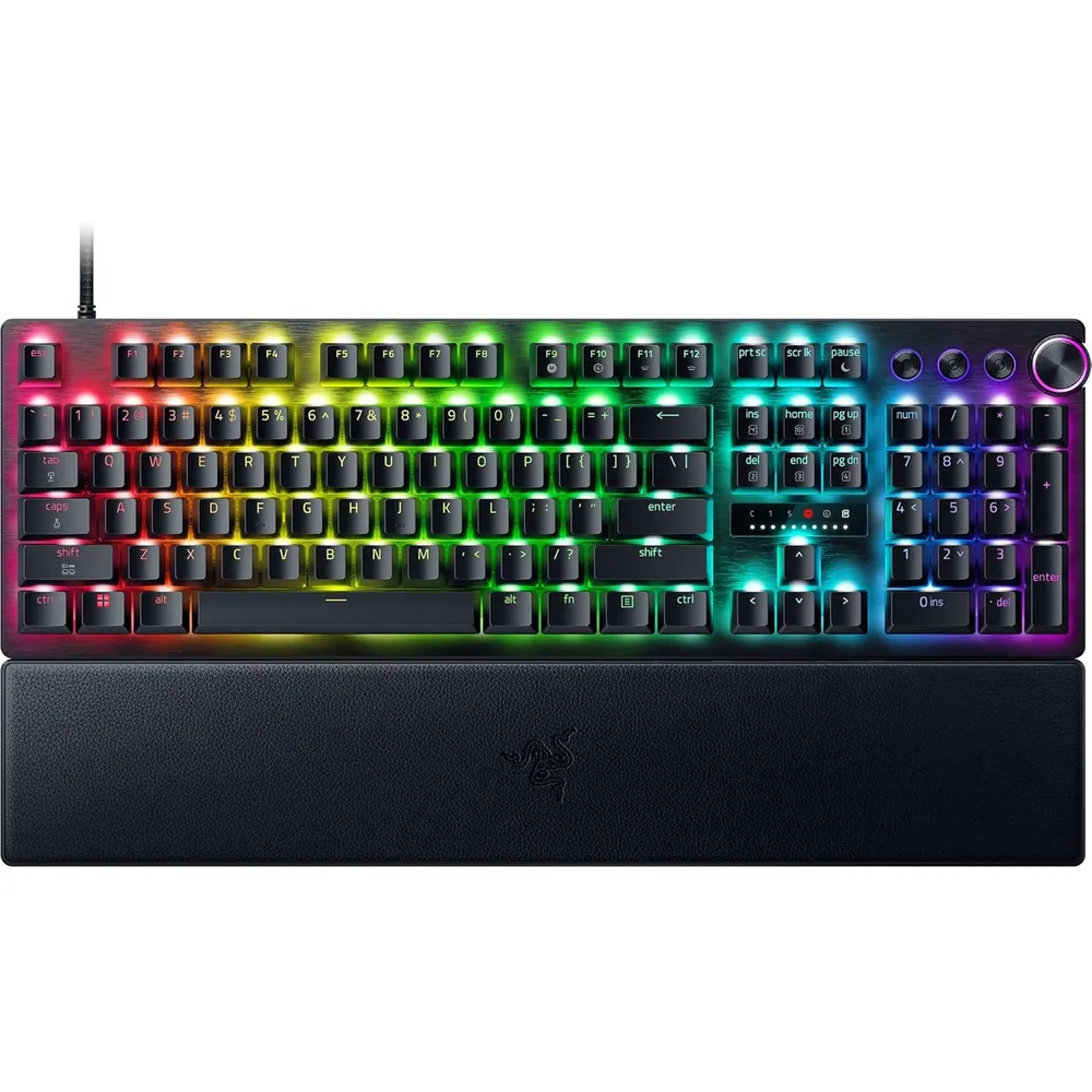 TECLADO ALÁMBRICO HUNTSMAN V3 PRO 8000 HZ RAZER | NEGRO