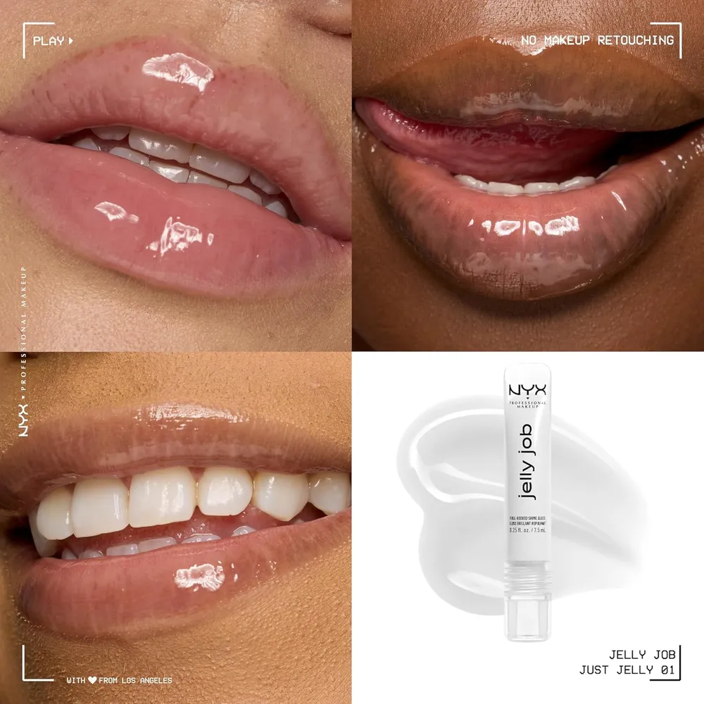 NYX Jelly Job Brillo de Labios | 01 Just Jelly