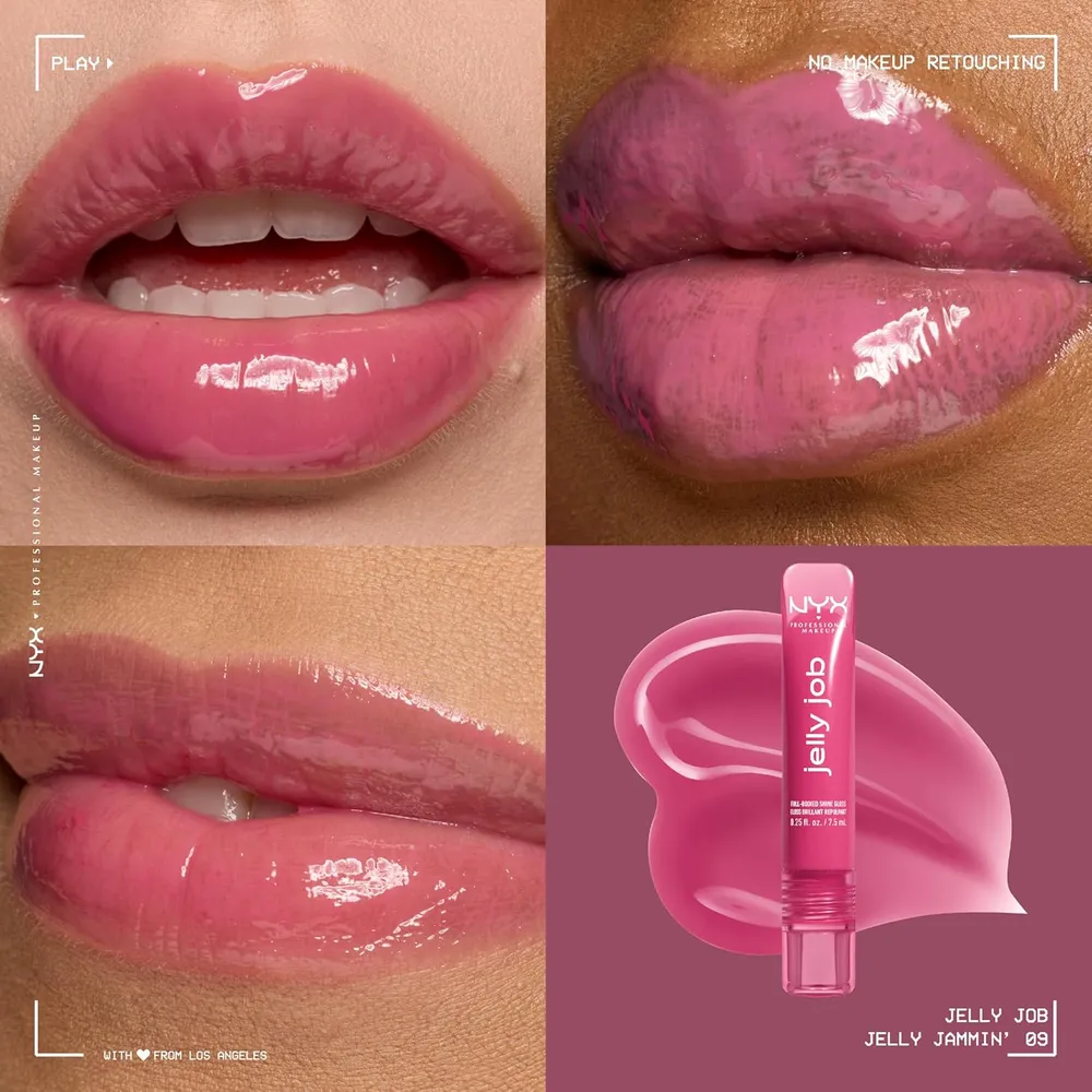 NYX Jelly Job Brillo de Labios | 09 Jelly Jammin'