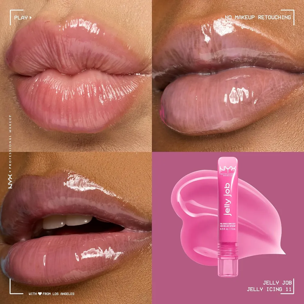 NYX Jelly Job Brillo de Labios | 11 Jelly Icing