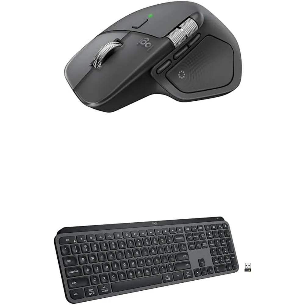 COMBO TECLADO Y MOUSE INALÁMBRICOS MX MASTER 4 KEYS S LOGITECH