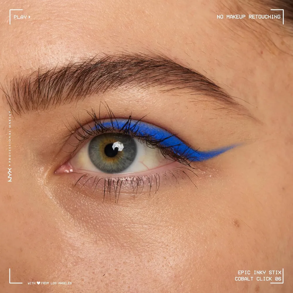 NYX Epic Inky Stix Delineador de Ojos | 06 Cobalt Click
