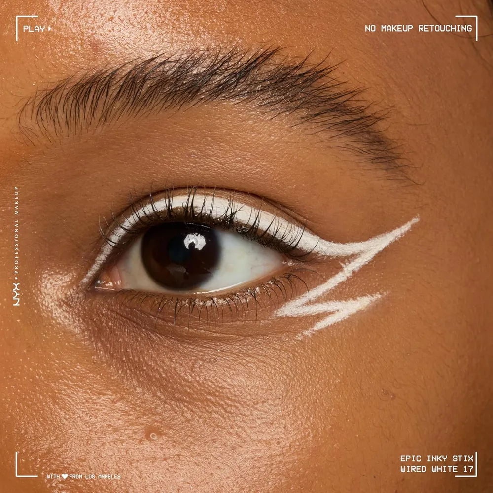 NYX Epic Inky Stix Delineador de Ojos | 17 Wired White