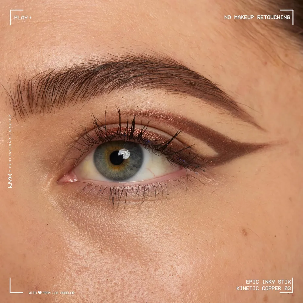 NYX Epic Inky Stix Delineador de Ojos | 03 Cobre Cinético