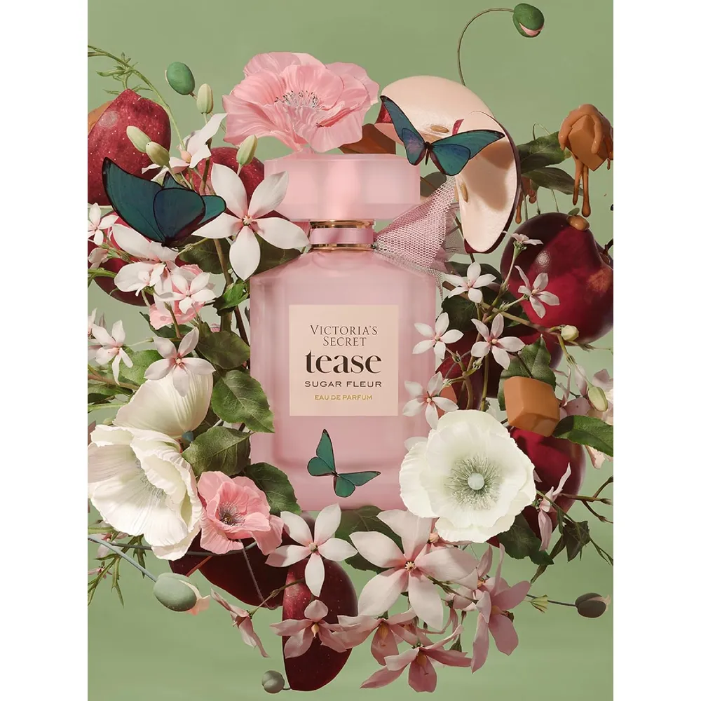 BODY LOTION TEASE SUGAR FLEUR VICTORIA SECRET MUJER 8.4 OZ / 250 ML