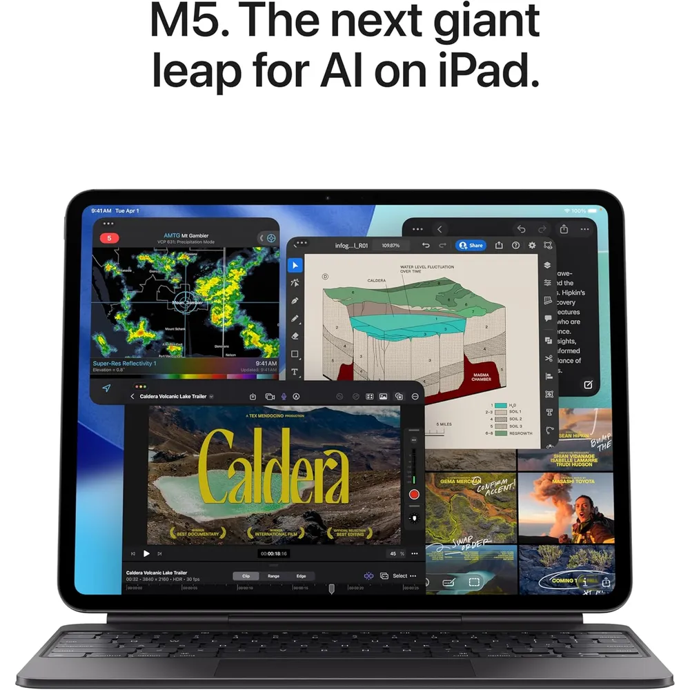 IPAD PRO 11" (2025) M5 1TB (WI-FI) - GLASS NANOTEXTURIZADO APPLE | SPACE BLACK