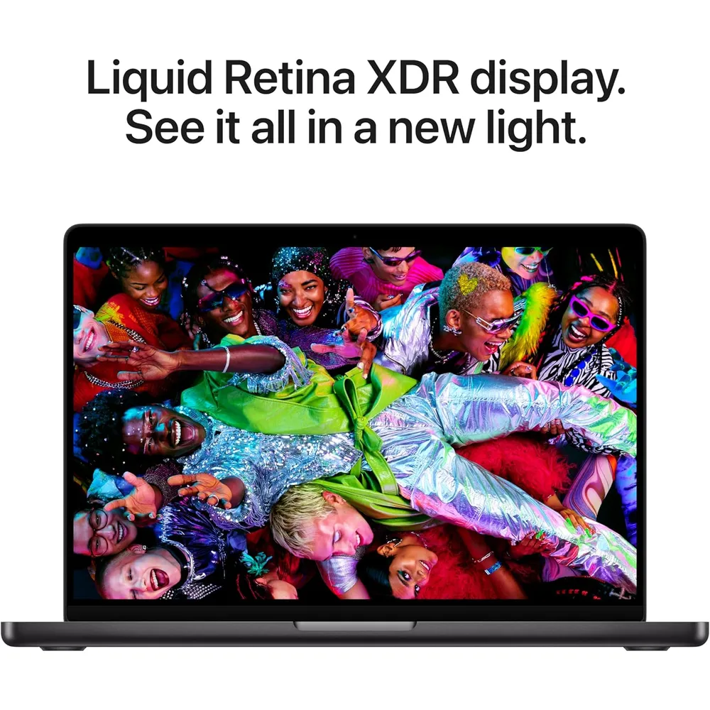 MACBOOK PRO M5 14" 2025 16GB RAM 512GB SSD APPLE - TECLADO INGLÉS | SPACE BLACK