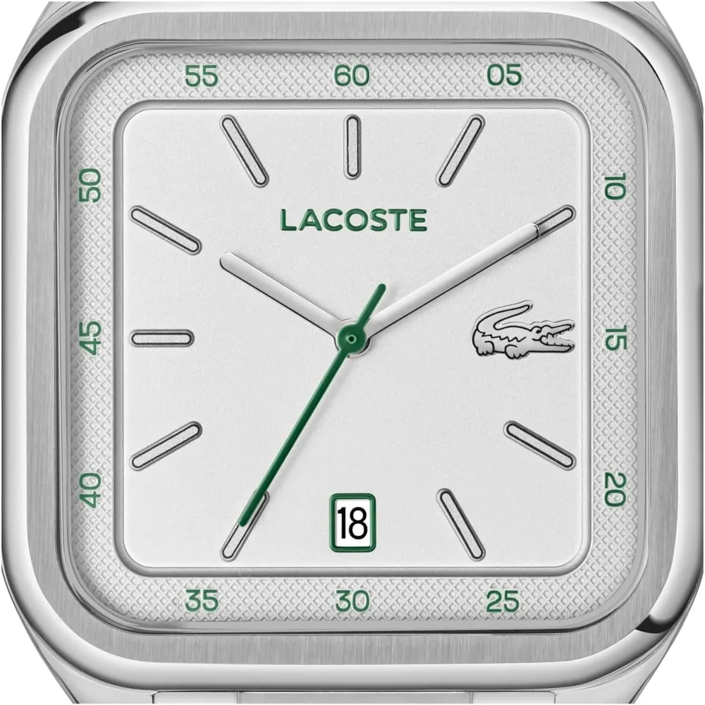 RELOJ LACOSTE 12.12 UP CUARZO 39 MM BRAZALETE HOMBRE - Silver