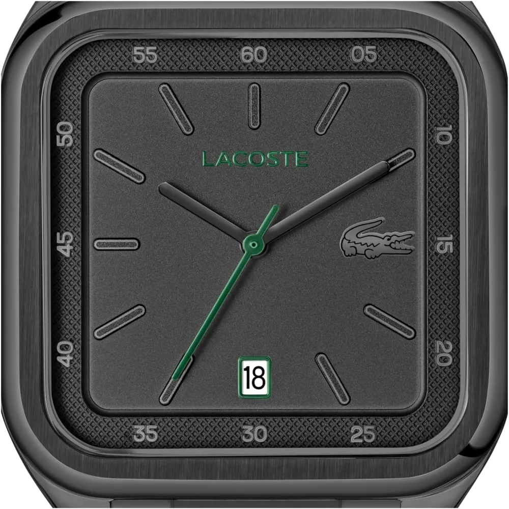 RELOJ LACOSTE 12.12 UP CUARZO 39 MM BRAZALETE HOMBRE - Black