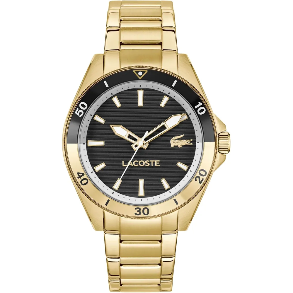 RELOJ LACOSTE MAINSAIL CUARZO 42 MM HOMBRE - Gold