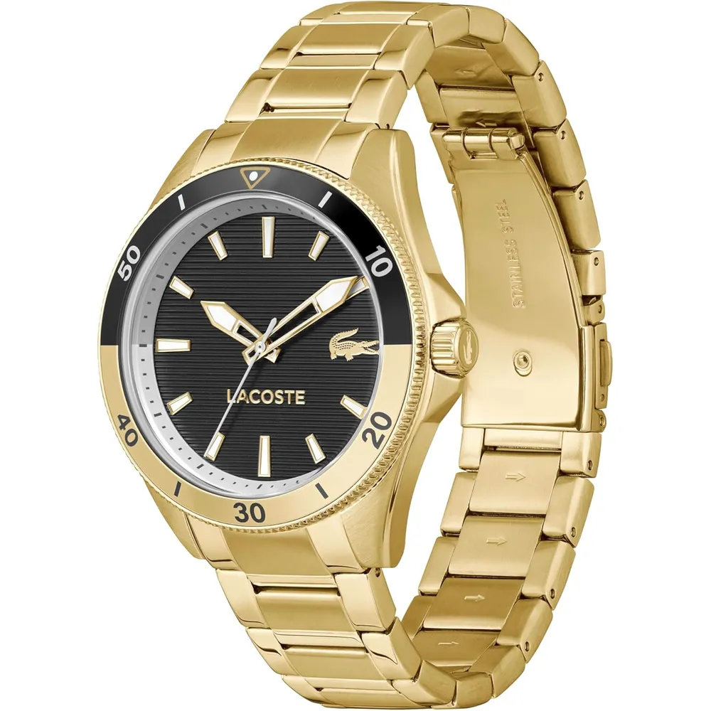 RELOJ LACOSTE MAINSAIL CUARZO 42 MM HOMBRE - Gold