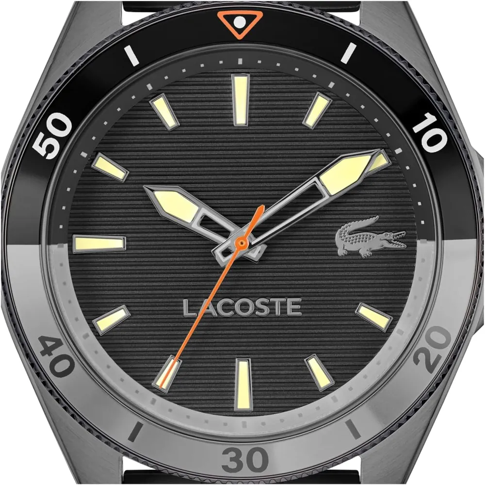 RELOJ LACOSTE MAINSAIL CUARZO 42 MM HOMBRE - Black
