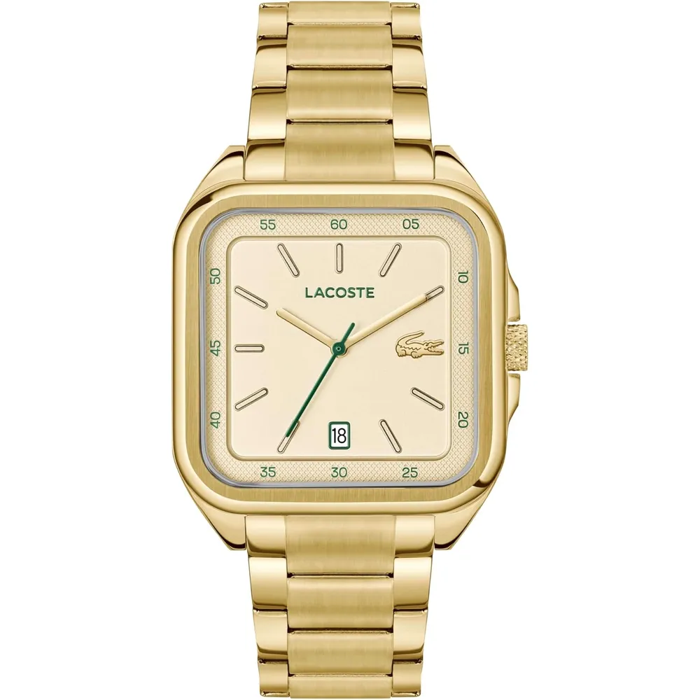 RELOJ LACOSTE 12.12 UP CUARZO 39 MM BRAZALETE HOMBRE - Gold