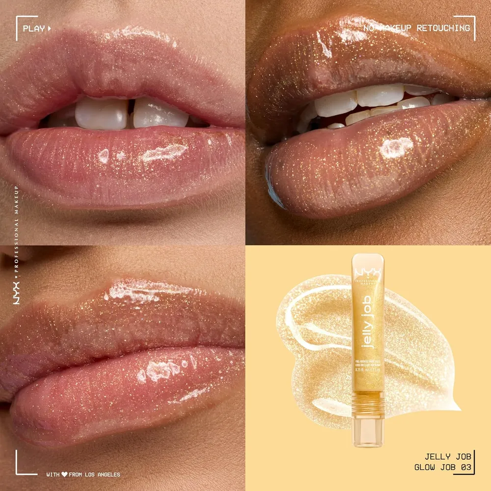 NYX Jelly Job Brillo de Labios | 03 Glow Job (Shimmer)