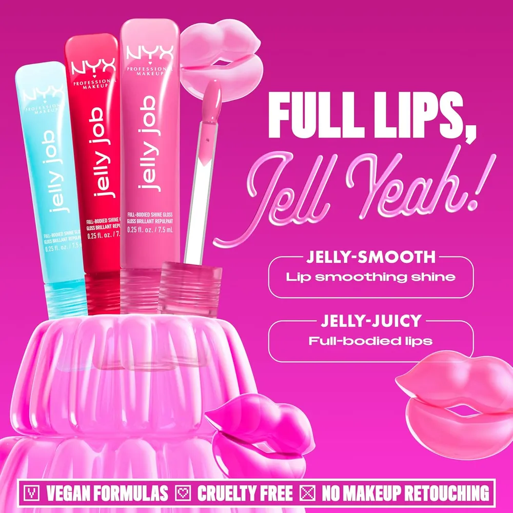 NYX Jelly Job Brillo de Labios | 03 Glow Job (Shimmer)