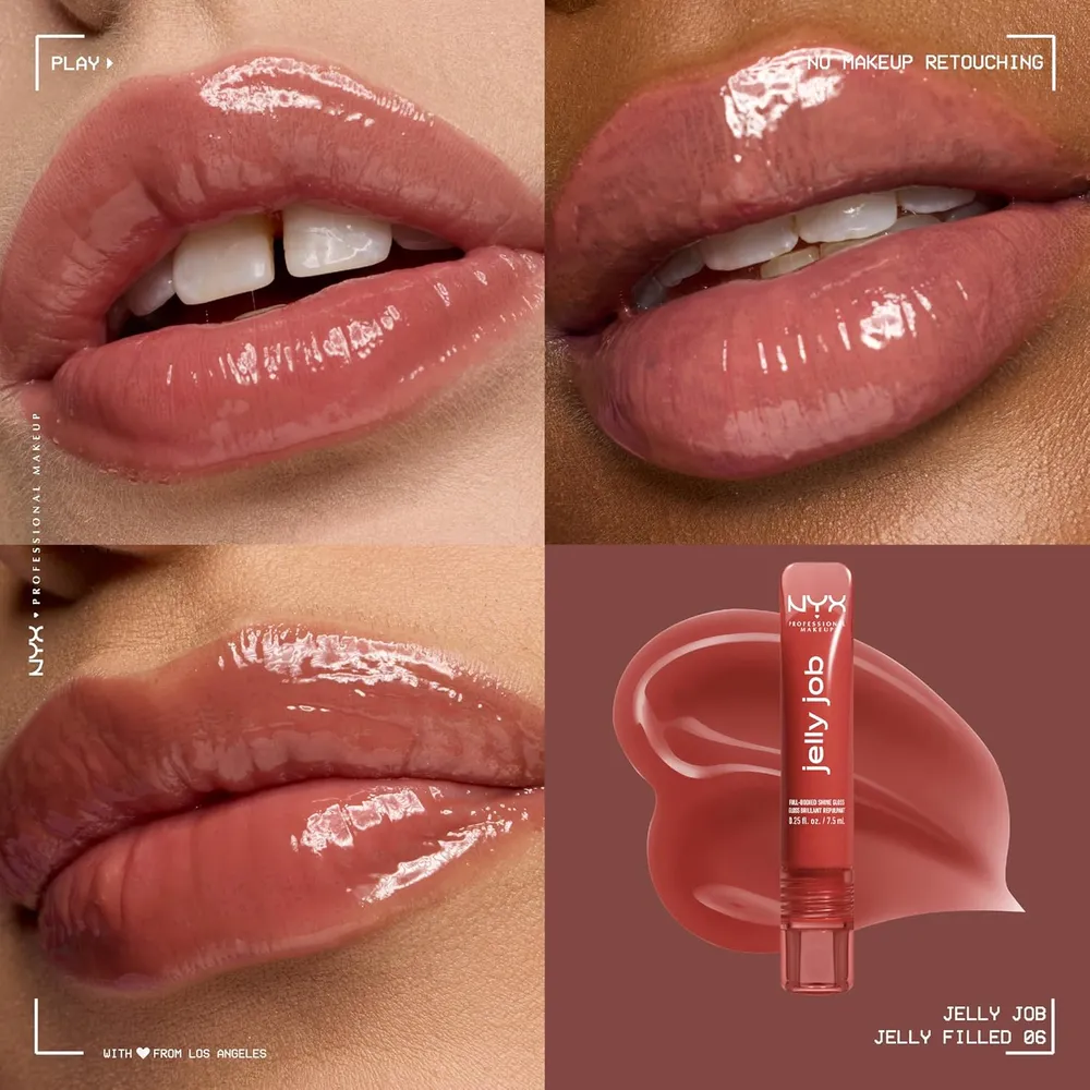 NYX Jelly Job Brillo de Labios | 06 Jelly Filled