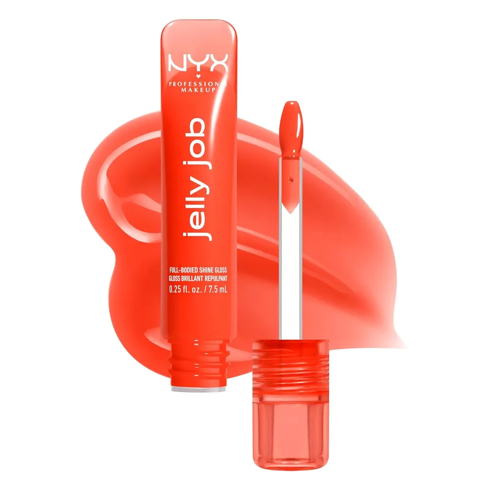 NYX Jelly Job Brillo de Labios | 13 Orange Ya Jelly