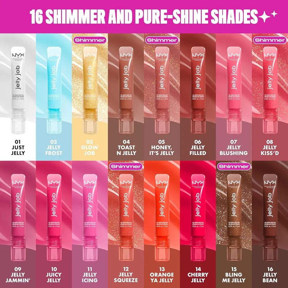 NYX Jelly Job Brillo de Labios | 04 Toast N' Jelly