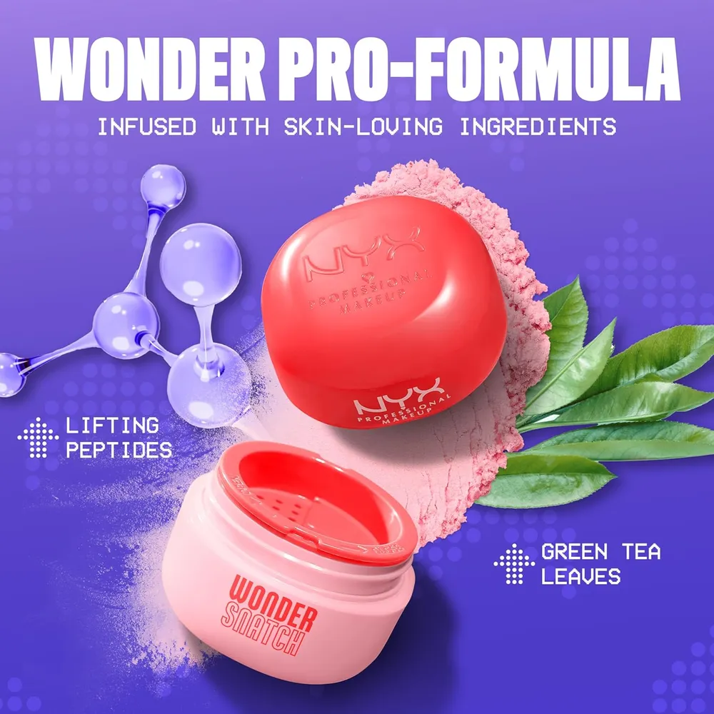 NYX Wonder Snatch Polvos Sueltos | 02 Cheeky Cherry