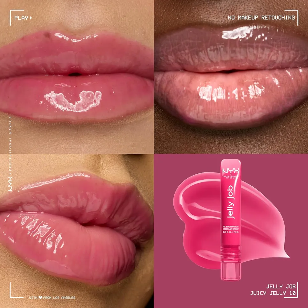 NYX Jelly Job Brillo de Labios | 10 Juicy Jelly