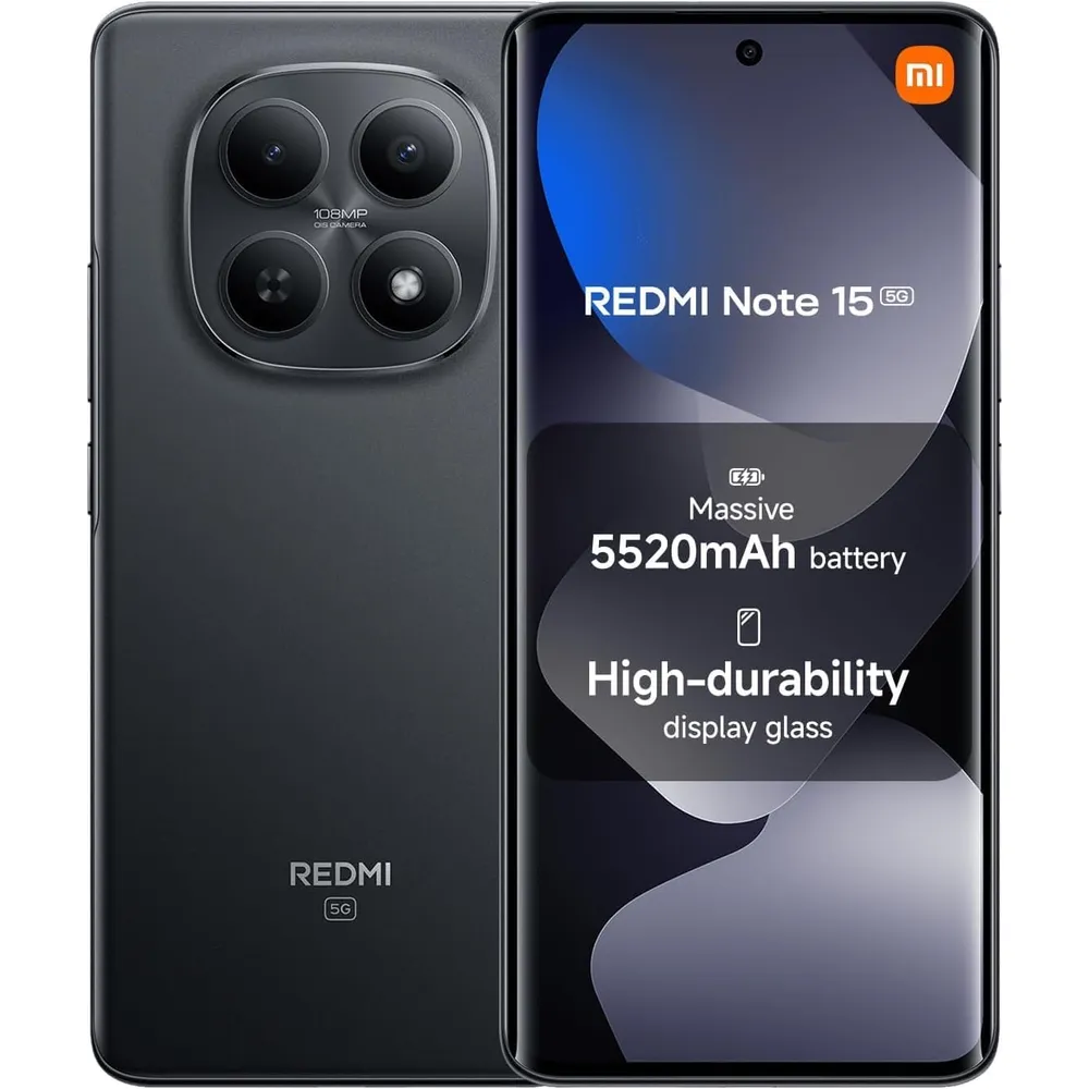 CELULAR XIAOMI REDMI NOTE 15 5G 256GB 8GB | NEGRO