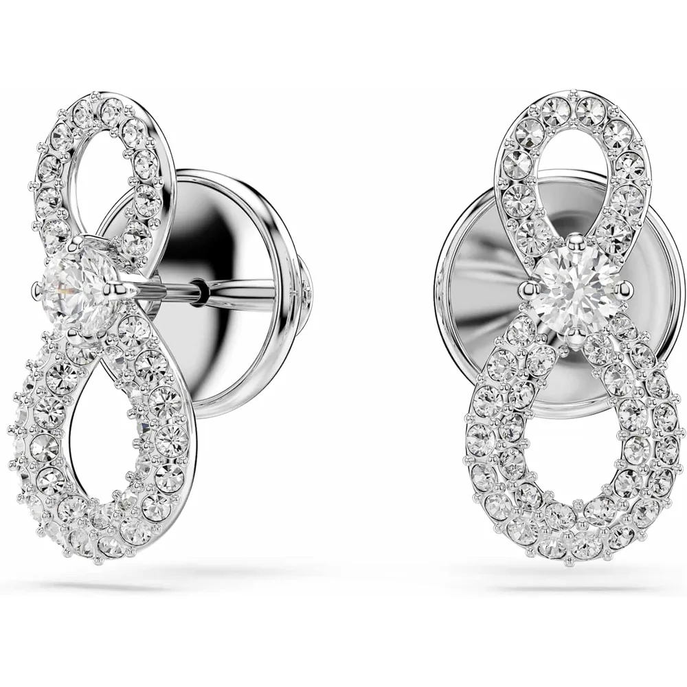 SWAROVSKI ARETES ESTUDIO HYPERBOLA PARA MUJER | PLATEADO