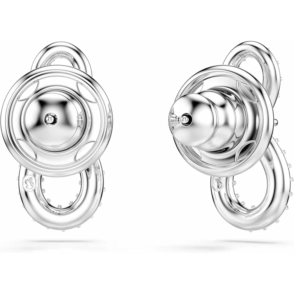SWAROVSKI ARETES ESTUDIO HYPERBOLA PARA MUJER | PLATEADO