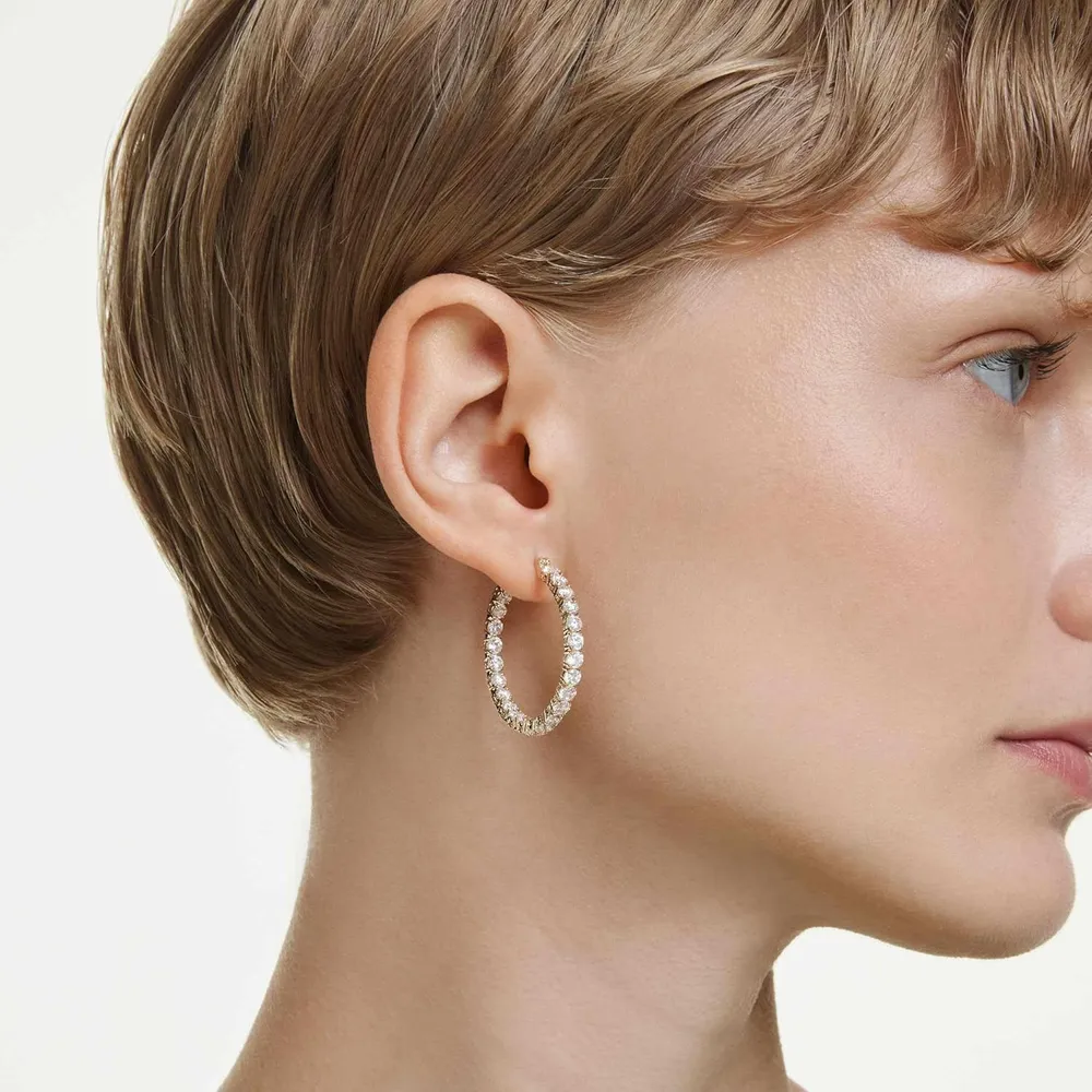 SWAROVSKI ARETES ARO MATRIX PARA MUJER | DORADO