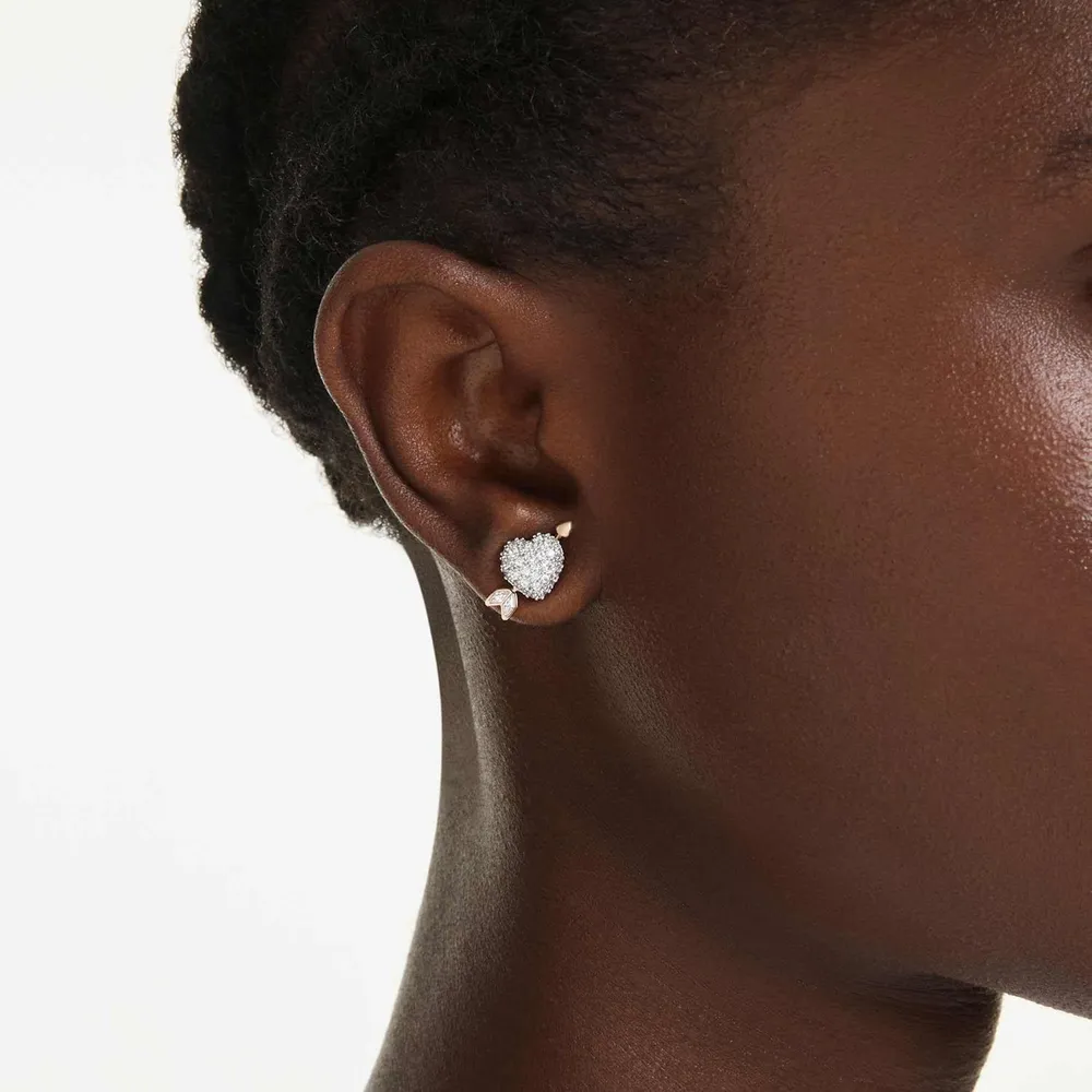 SWAROVSKI ARETES ESTUDIO IDYLLIA PARA MUJER | PLATEADO