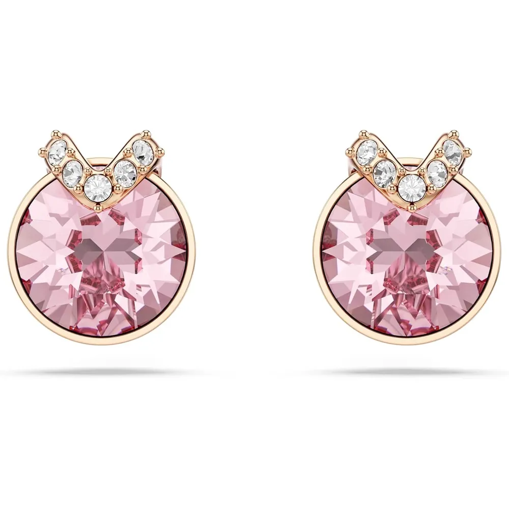 SWAROVSKI ARETES ESTUDIO BELLA PARA MUJER | ROSADO
