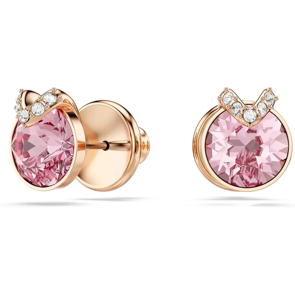 SWAROVSKI ARETES ESTUDIO BELLA PARA MUJER | ROSADO