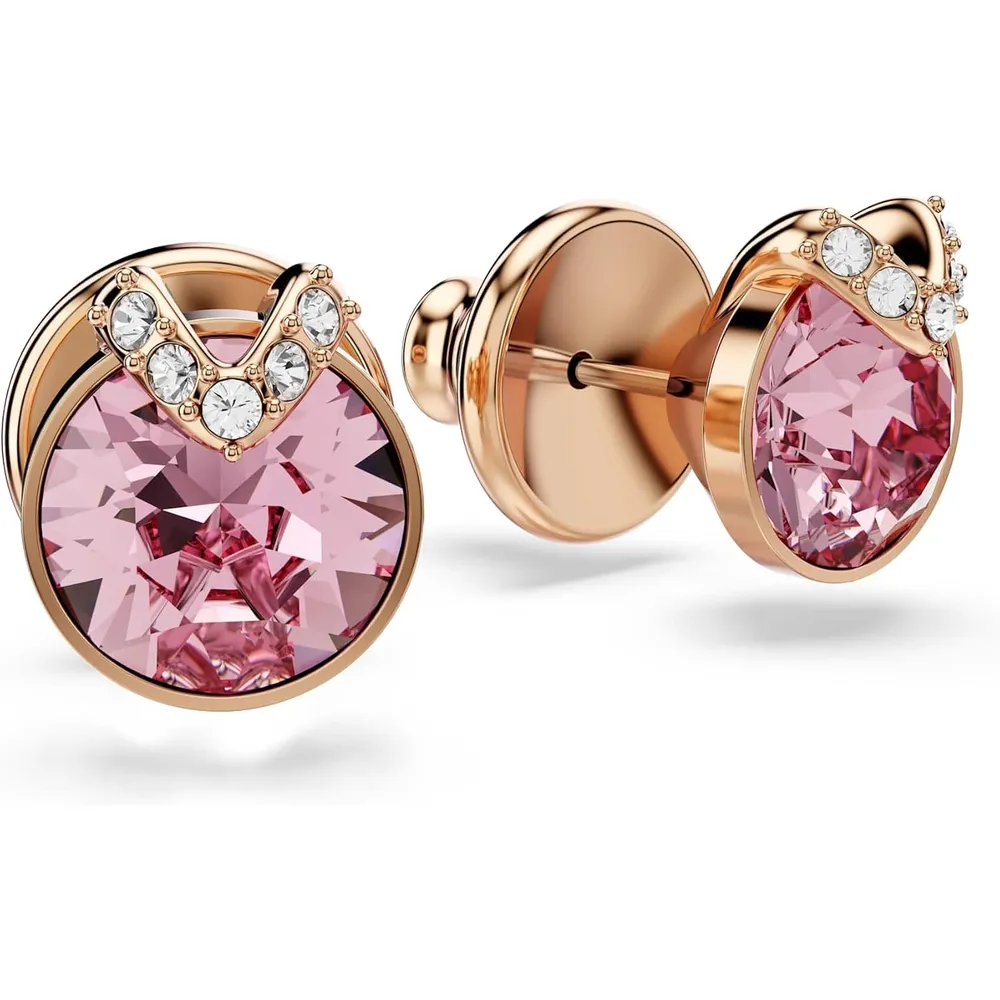 SWAROVSKI ARETES ESTUDIO BELLA PARA MUJER | ROSADO