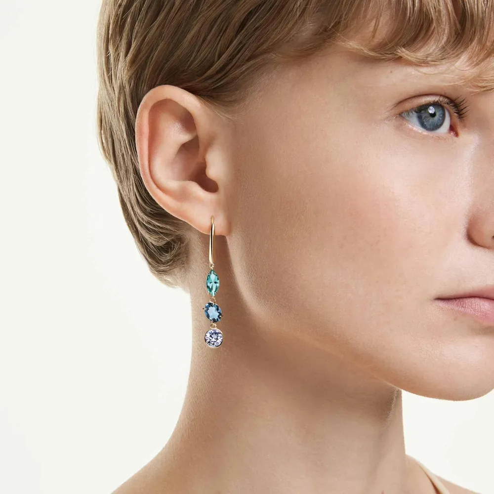 SWAROVSKI ARETES COLGANTES GEMA PARA MUJER | MULTICOLOR