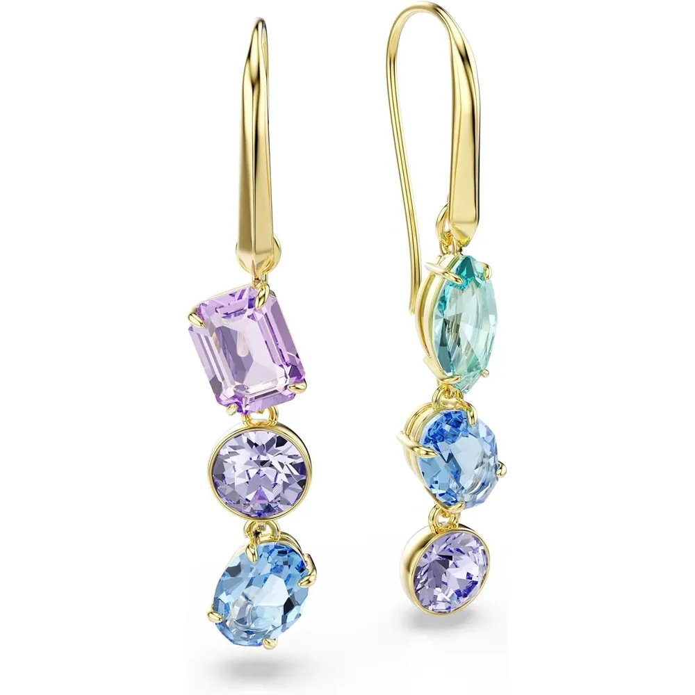 SWAROVSKI ARETES COLGANTES GEMA PARA MUJER | MULTICOLOR