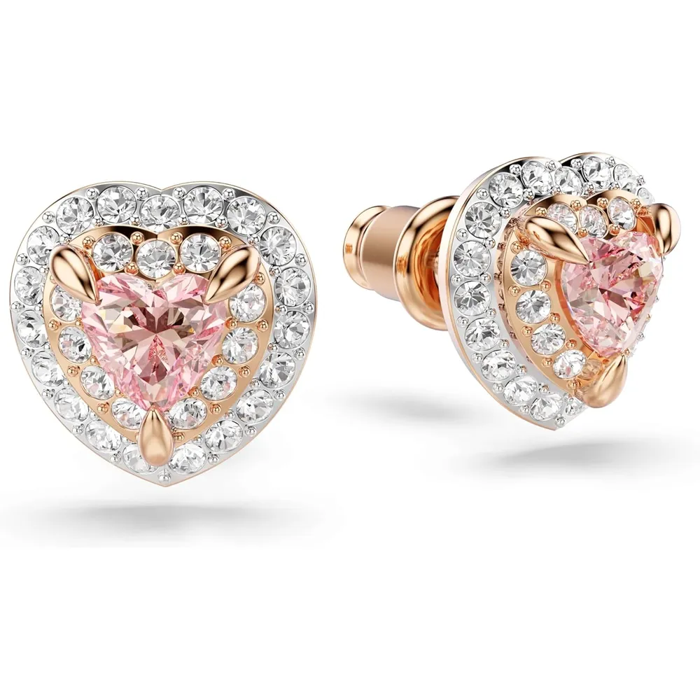 SWAROVSKI ARETES ESTUDIO ONE PARA MUJER | ROSADO