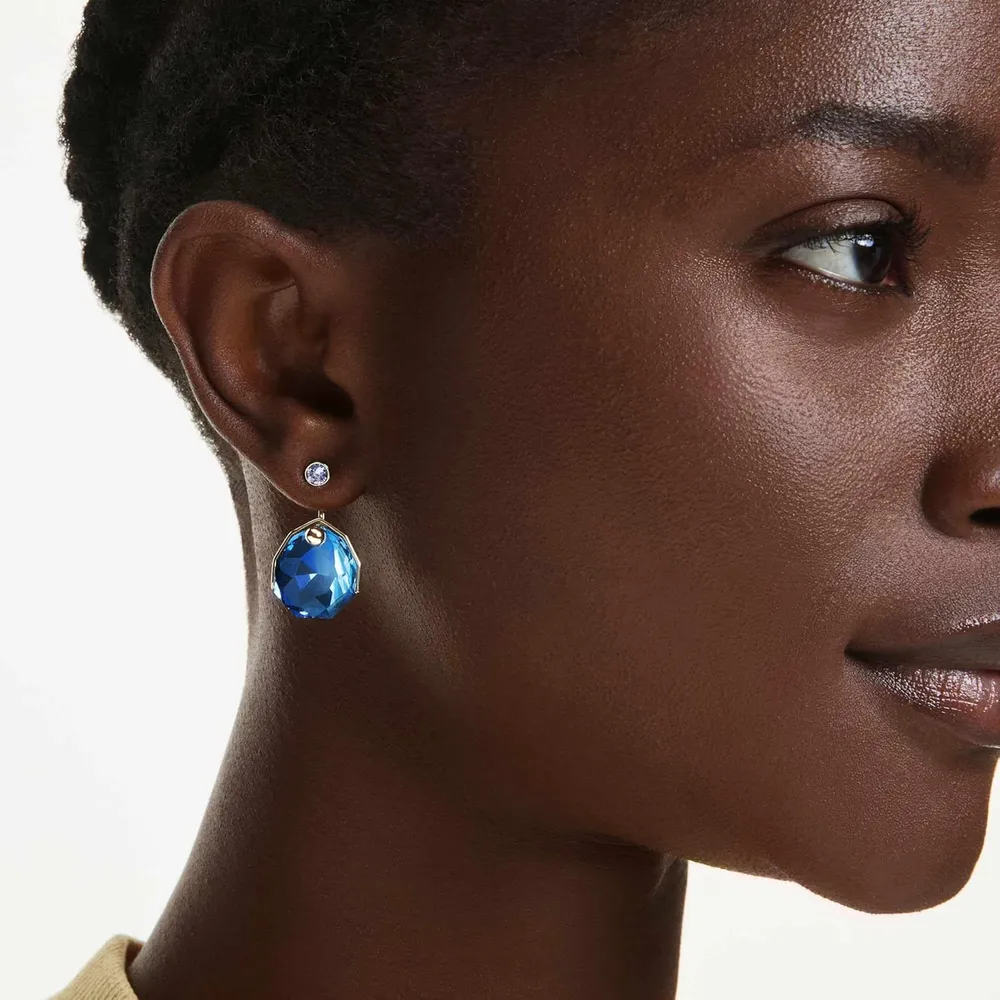 SWAROVSKI ARETES JACKET GEMA PARA MUJER | AZUL