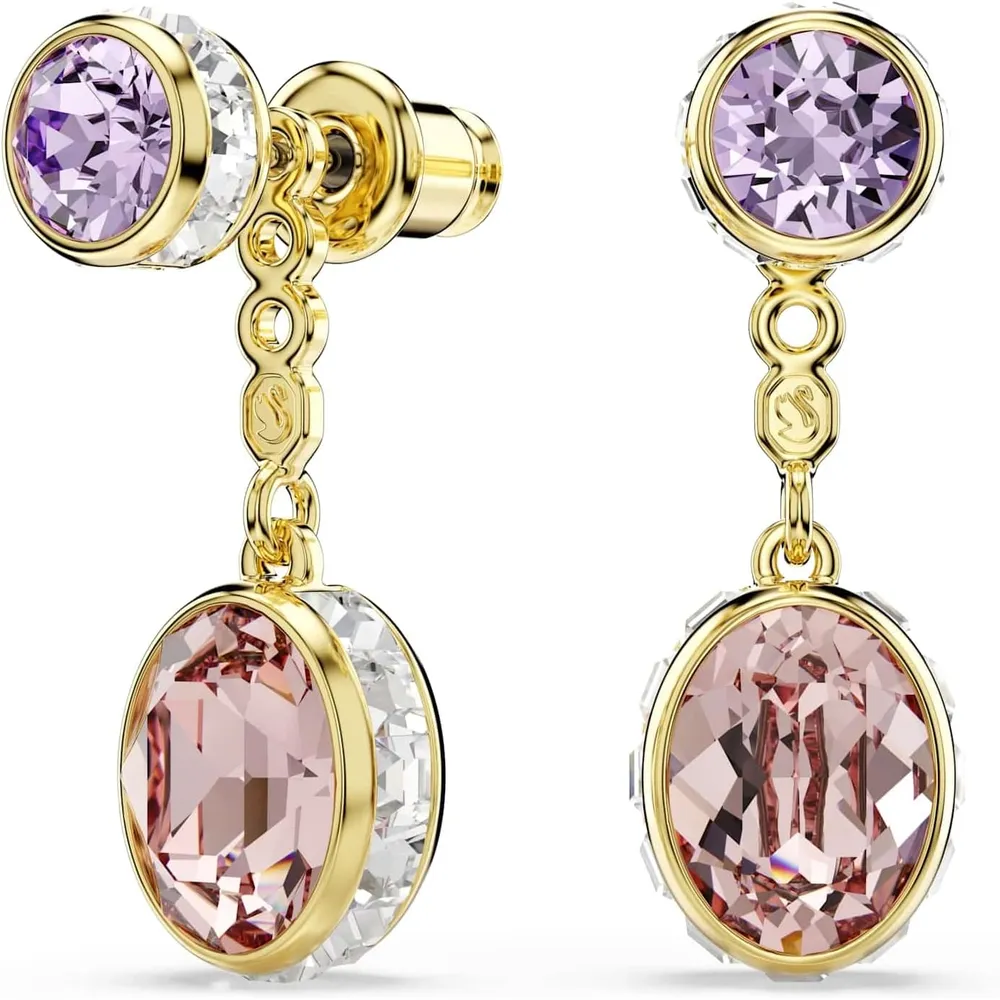 SWAROVSKI ARETES COLGANTES CHROMA PARA MUJER | MULTICOLOR