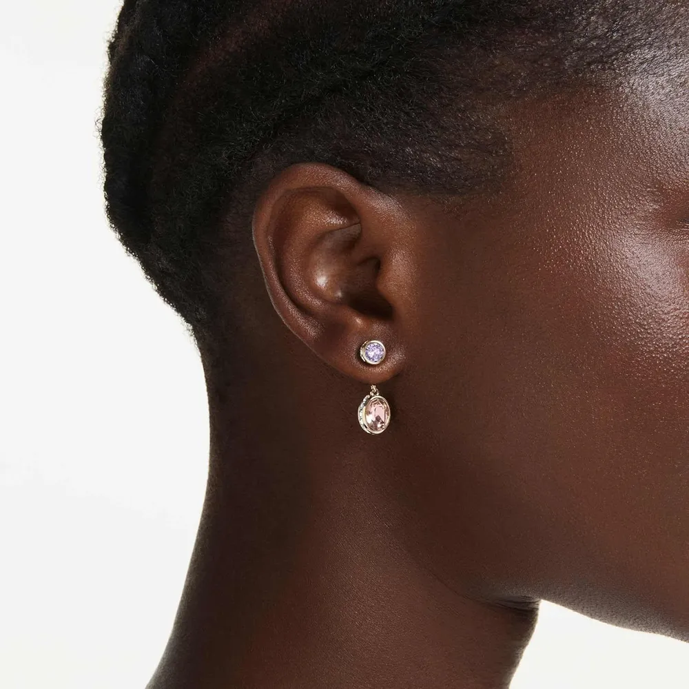 SWAROVSKI ARETES COLGANTES CHROMA PARA MUJER | MULTICOLOR