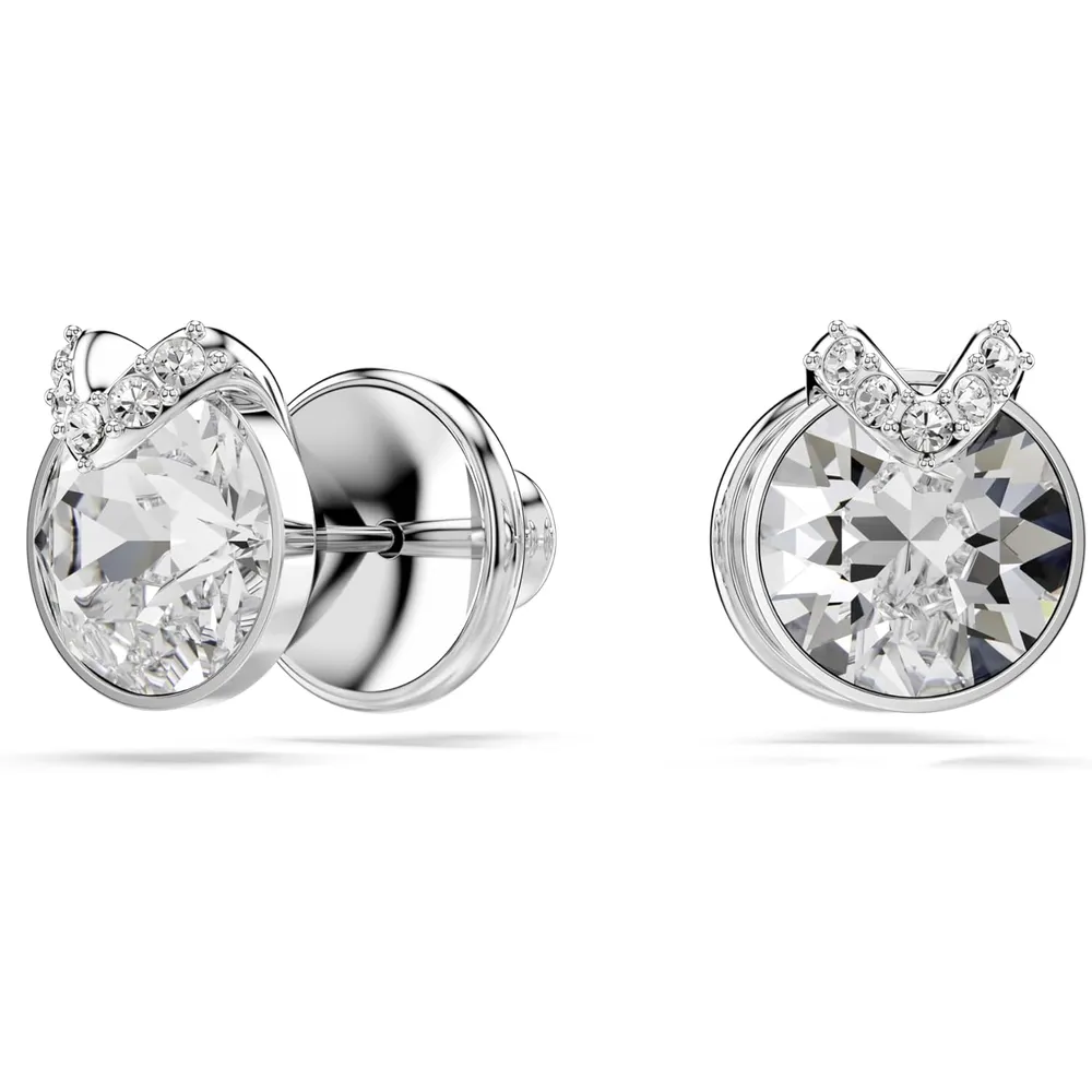 SWAROVSKI ARETES ESTUDIO BELLA PARA MUJER | PLATEADO