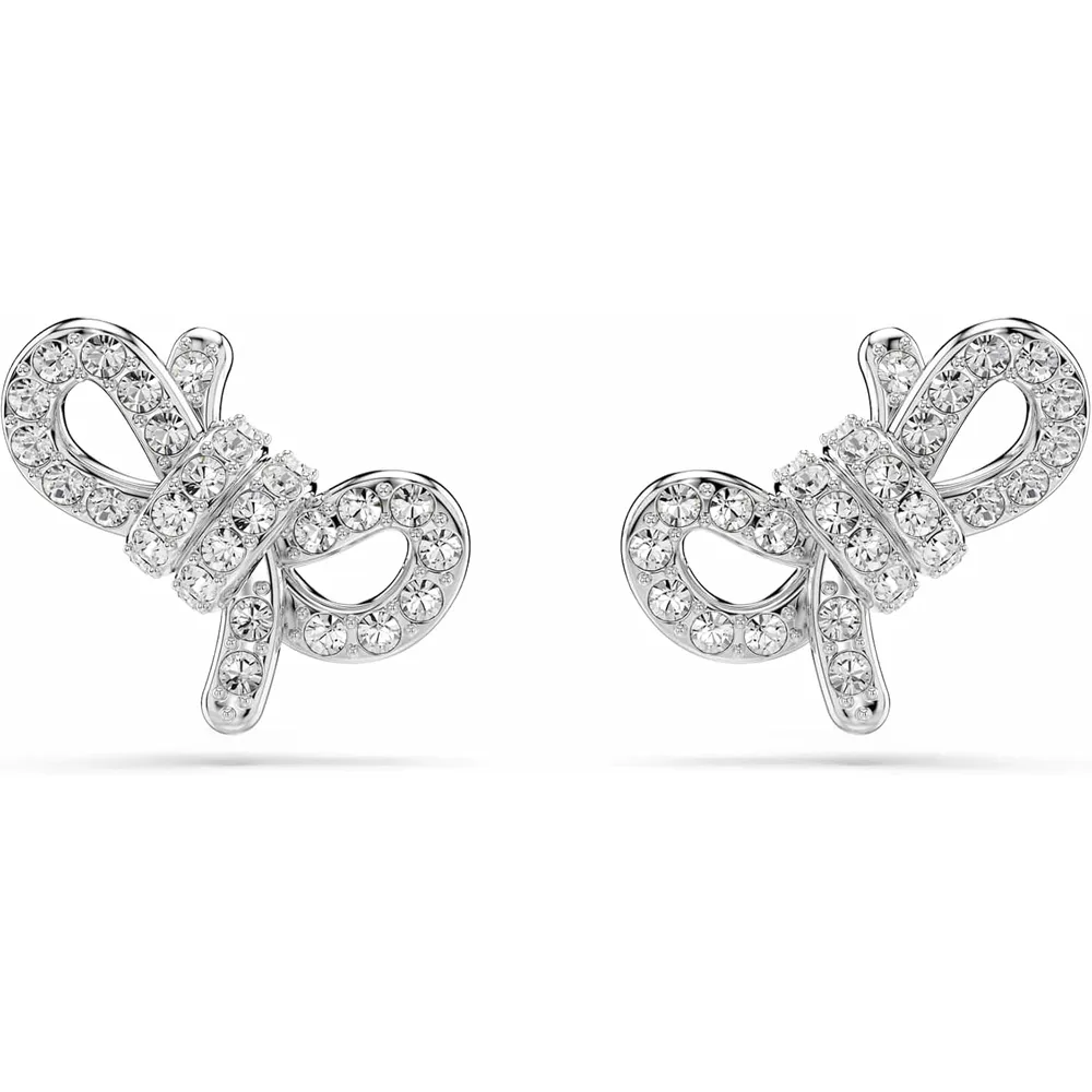 SWAROVSKI ARETES ESTUDIO LIFELONG PARA MUJER | PLATEADO