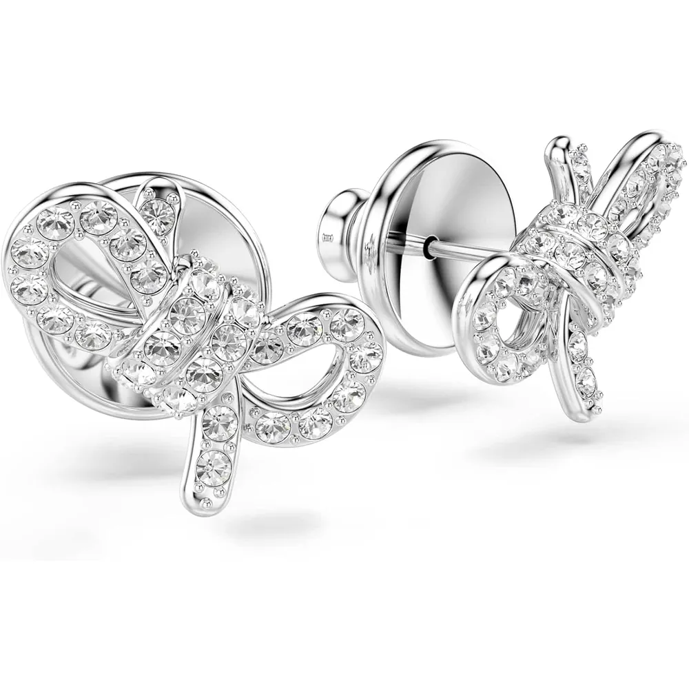 SWAROVSKI ARETES ESTUDIO LIFELONG PARA MUJER | PLATEADO