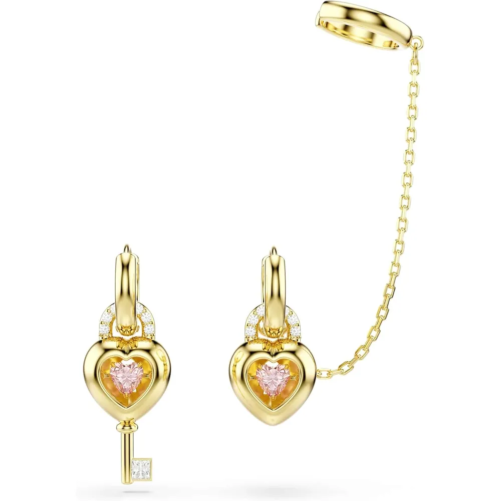 b0fy3yjztn_1_webp.webp SWAROVSKI ARETES COLGANTES IDYLLIA PARA MUJER | ROSADO / DORADO