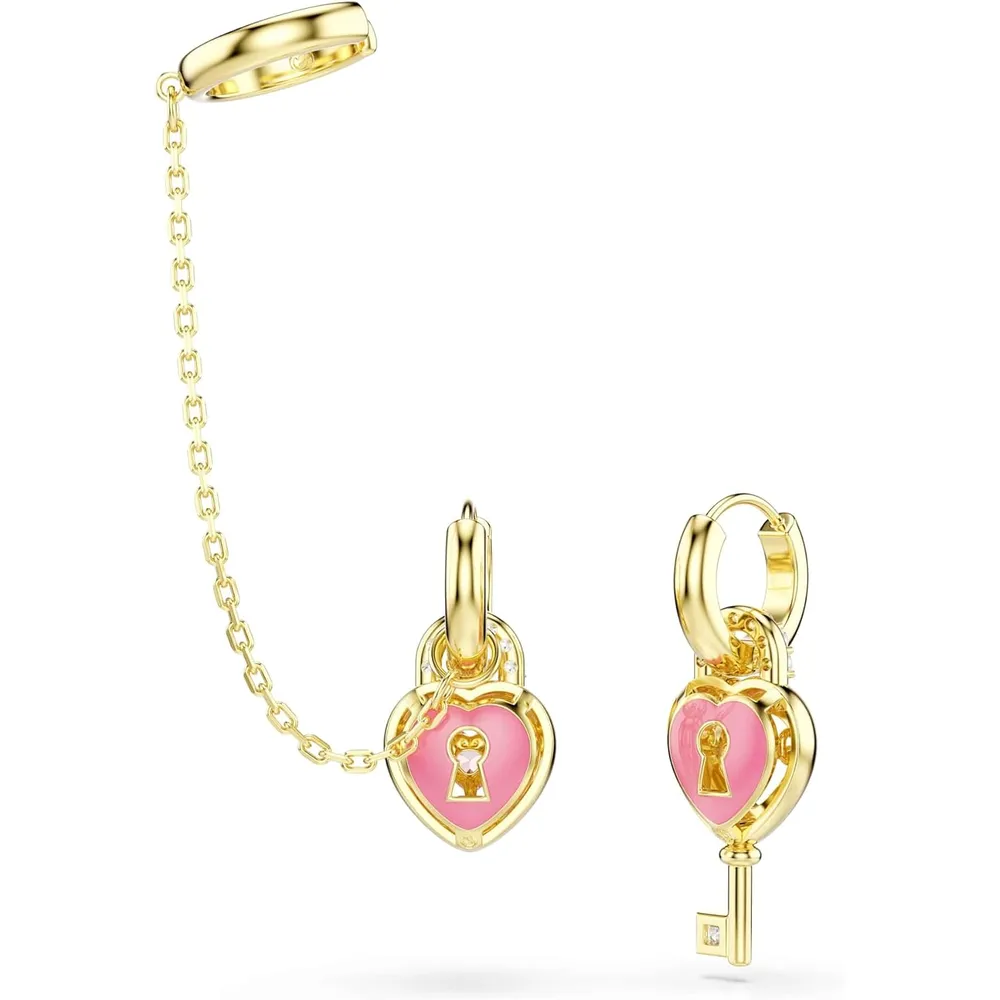 b0fy3yjztn_3_webp.webp SWAROVSKI ARETES COLGANTES IDYLLIA PARA MUJER | ROSADO / DORADO