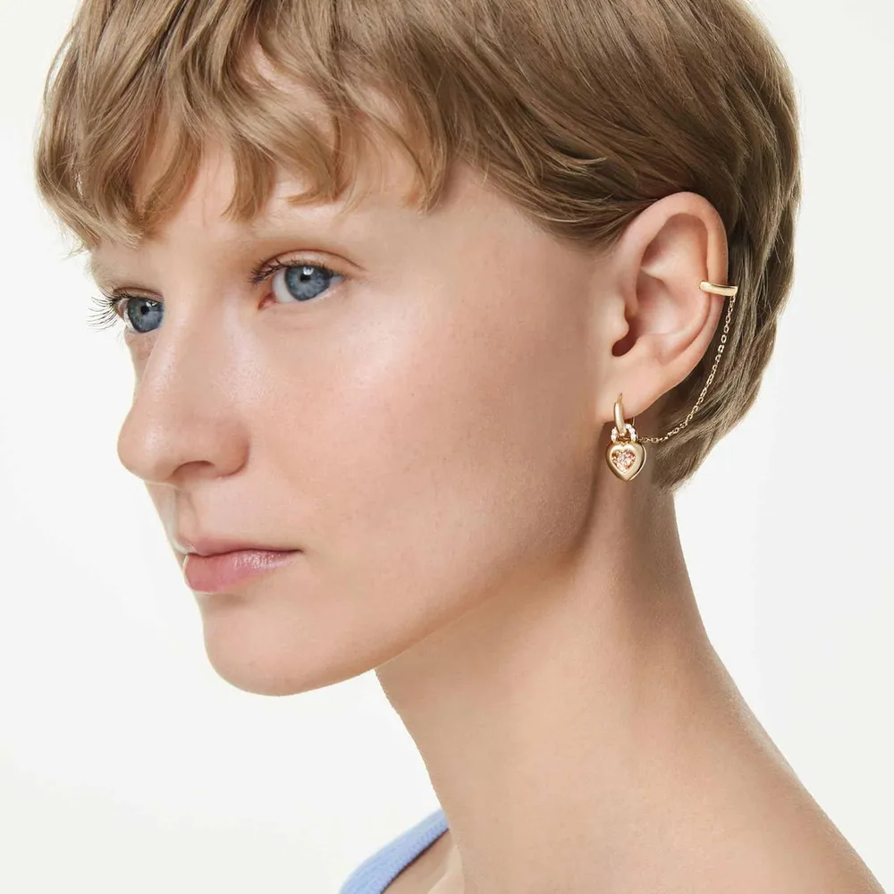 b0fy3yjztn_5_webp.webp SWAROVSKI ARETES COLGANTES IDYLLIA PARA MUJER | ROSADO / DORADO