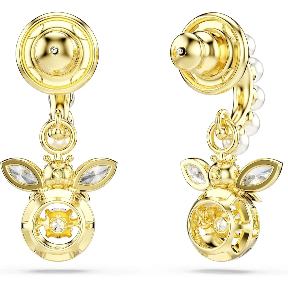 SWAROVSKI ARETES COLGANTES IDYLLIA PARA MUJER | DORADO