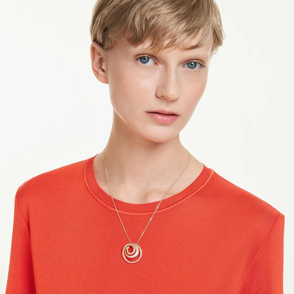 SWAROVSKI COLLAR TENNIS SS26 PARA MUJER | DORADO
