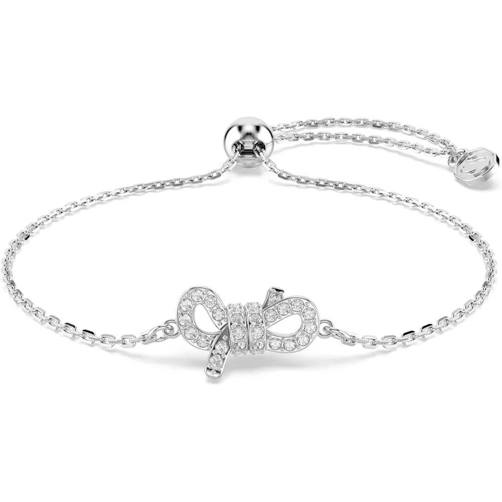SWAROVSKI PULSERA LAZO ACABADO RODIO PARA MUJER | PLATEADO