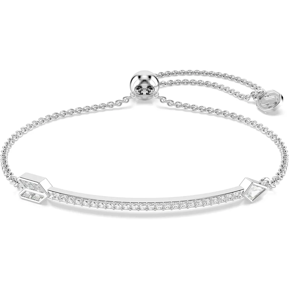 SWAROVSKI PULSERA FLECHA CUPIDO IDYLLIA ACABADO RODIO PARA MUJER | PLATEADO